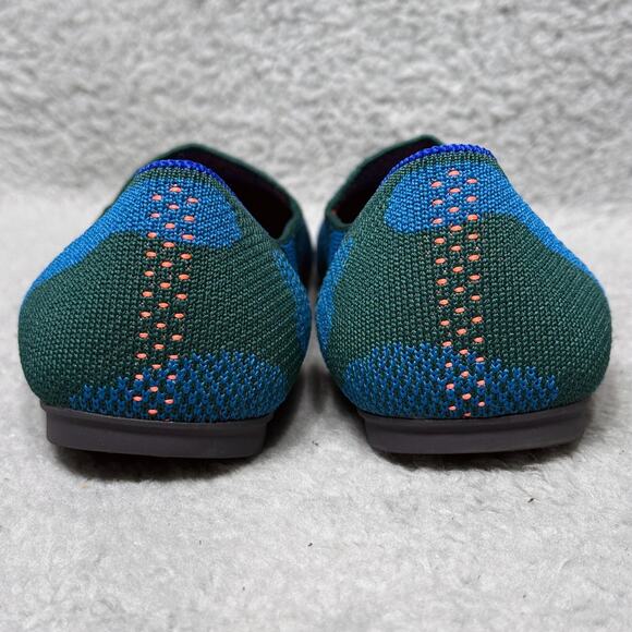 Rothy's The Loafer Womens Size 9 Slip On Flats Shoes Blue Camo Retired - Picture 4 of 10